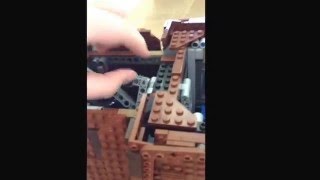 Lego Star Wars sandcrawler set