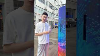 This Small LED Module Creates Stunning Curved Screens.#yuchip #ledscreen #curvedleddisplay #ledwall