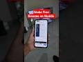 How to Make a CV from Mobile | How to Make Resume on Mobile - CV Maker