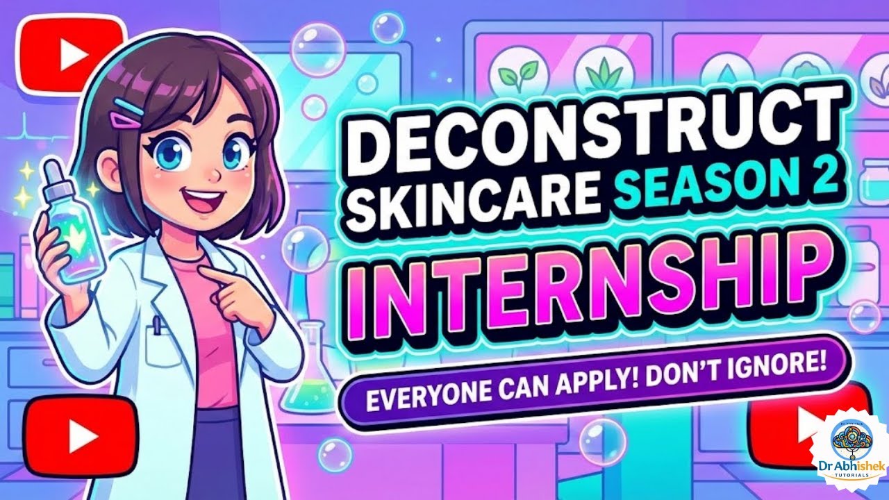 Deconstruct Internship 🚨 Everyone Can Apply! Internship Opportunity You Can’t Ignore ...