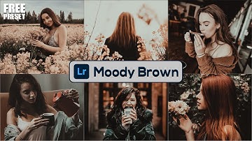 Lightroom Mobile moody brown editing | Lightroom Mobile preset FREE DNG & XMP