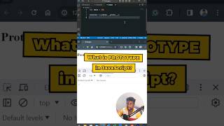 Prototype in JavaScript #javascript #shorts