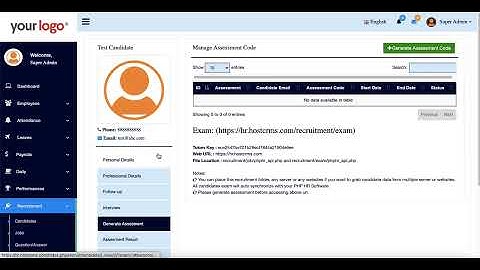 Recruitment Management Software - HR Recruitment System