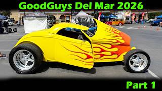 GoodGuys Del Mar Nationals 2026 Day 1 EPIC Hot Rods, Muscle Cars & Street Machines