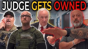 I’ve Never Seen a Judge Get OWNED Like This (WOW) First Amendment Audit 