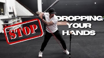 6 Hitting Drills To STOP Dropping Your Hands In Baseball