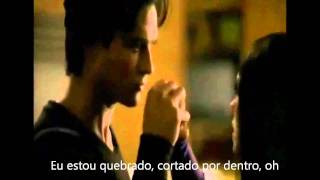 Elena & Damon ( Shattered - Backstreet Boys) - The vampire Diaries (Tradução)