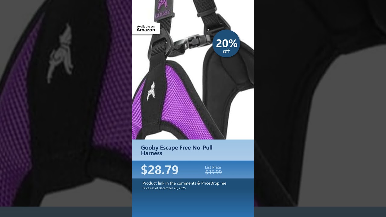 Шлейка Gooby Escape Free No-Pull Harness