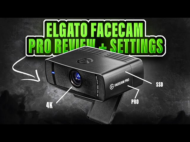Best Settings for the Elgato Facecam - Step by Step Tutorial 