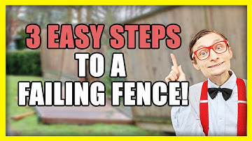 3 common mistakes when building a fence