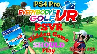 PSVR Hidden Gems You SHOULD Play | Everybody's Golf VR - A Golfing Game w Style & Charm