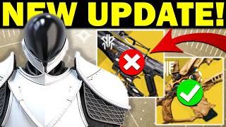 Bungie just revealed BIG Buffs & Nerfs you NEED to Know About...