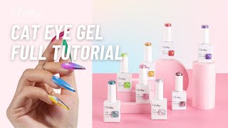 Celebrity How To Use Cat Eye Gel Polish|Magnetic Nail Art Tutorial|Ways To Get 10+ Cat Eye Effects Profile