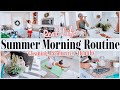 Summer Morning Routine 2021 | Clean With Me | Healthy & Productive Morning Routine