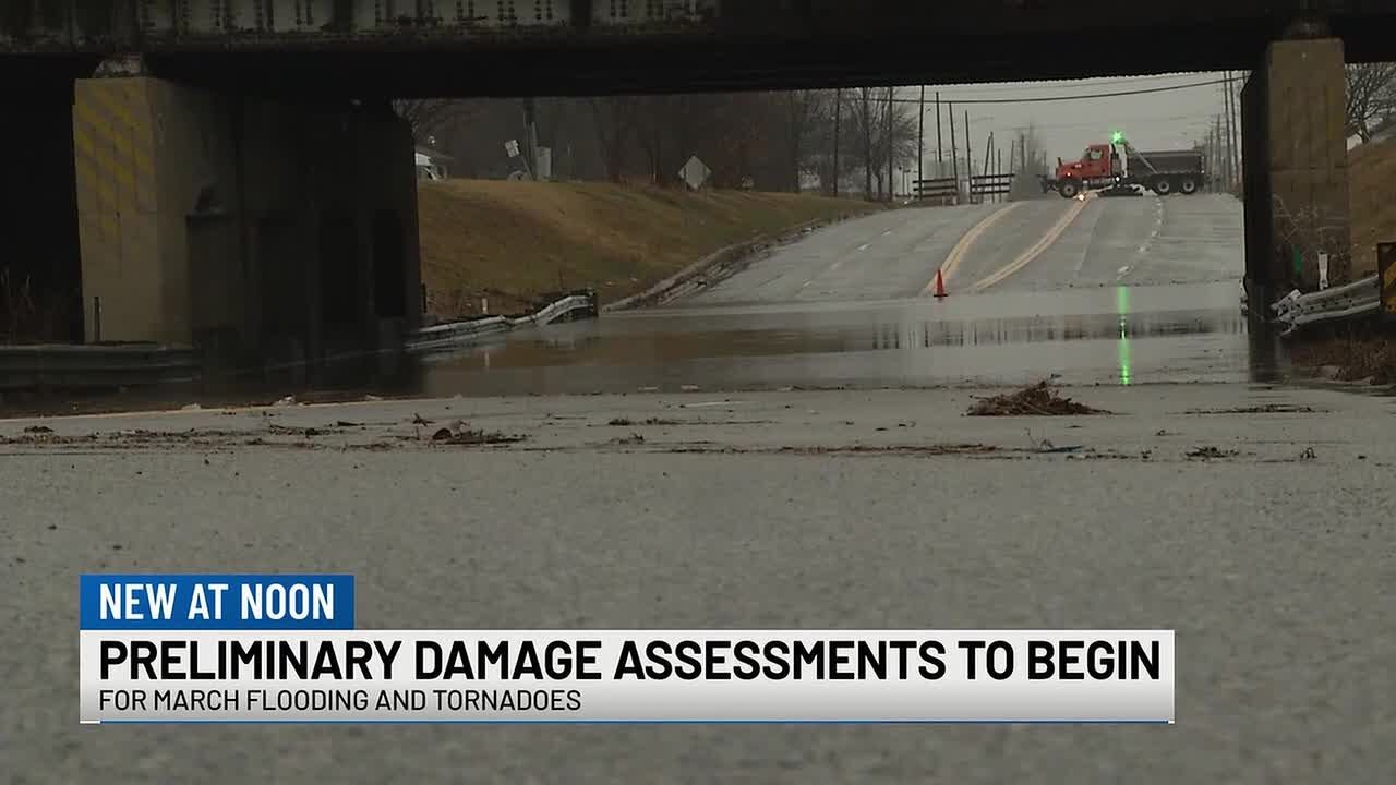WNEM Afternoon Extra: Preliminary damage assessments to begin - YouTube