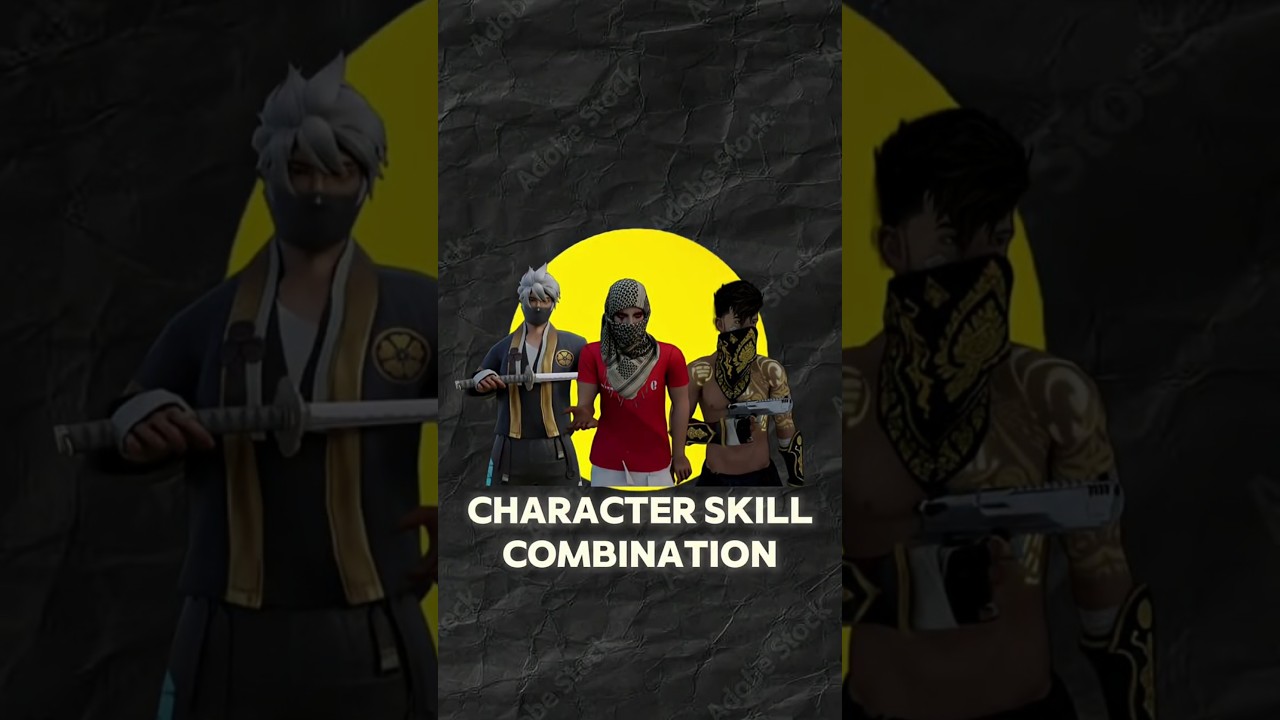 NO MEDICATE CHARACTER COMBINATION FREE FIRE