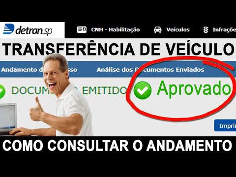 COMO ACOMPANHAR ANDAMENTO DA TRANSFERÊNCIA DE VEÍCULO PELO PORTAL DO DETRAN