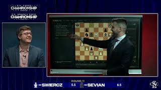 Sevian Thinking Forward To Hans Wesley Round 11