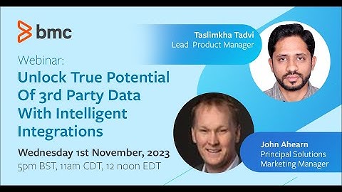 Webinar: Unlock True Potential Of 3rd Party Data With Intelligent Integrations
