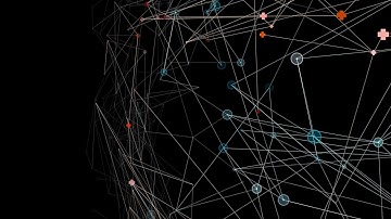 4K UHD Free Video Background Connected Nodes Plexus