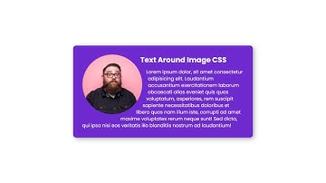 Text Around Image with only HTML CSS | Tricks-01 HTML CSS Text Around Image @raselcoder