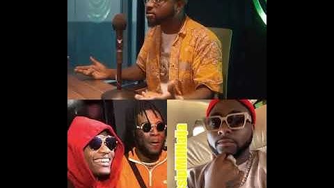 Davido opens up in an interview that Wizkid and Burna boy only reamed up to fight him(1)