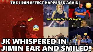 THE JIMIN EFFECT STRUCK AGAIN! 😱 JK USED THE WORST EXCUSE TO GLUE HIMSELF TO JIMIN'S LIPS 🙈 screenshot 1