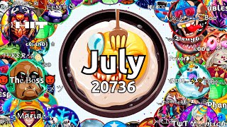 BEST AGARIO GAMEPLAYS & MOMENTS OF JULY 2022 ( Agar.io Solo & Team Compilation )