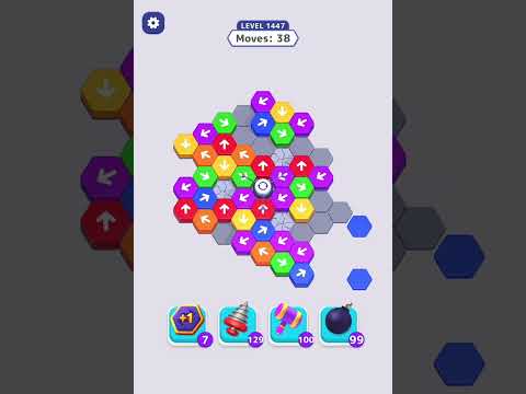 Hexa Away *version 4.0.1* Level 1441-1442-1443-1444-1445-1446-1447-1448-1449-1450