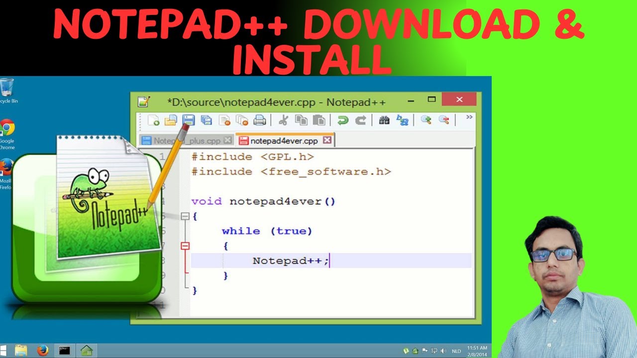 How to Download and Install Notepad++ - YouTube