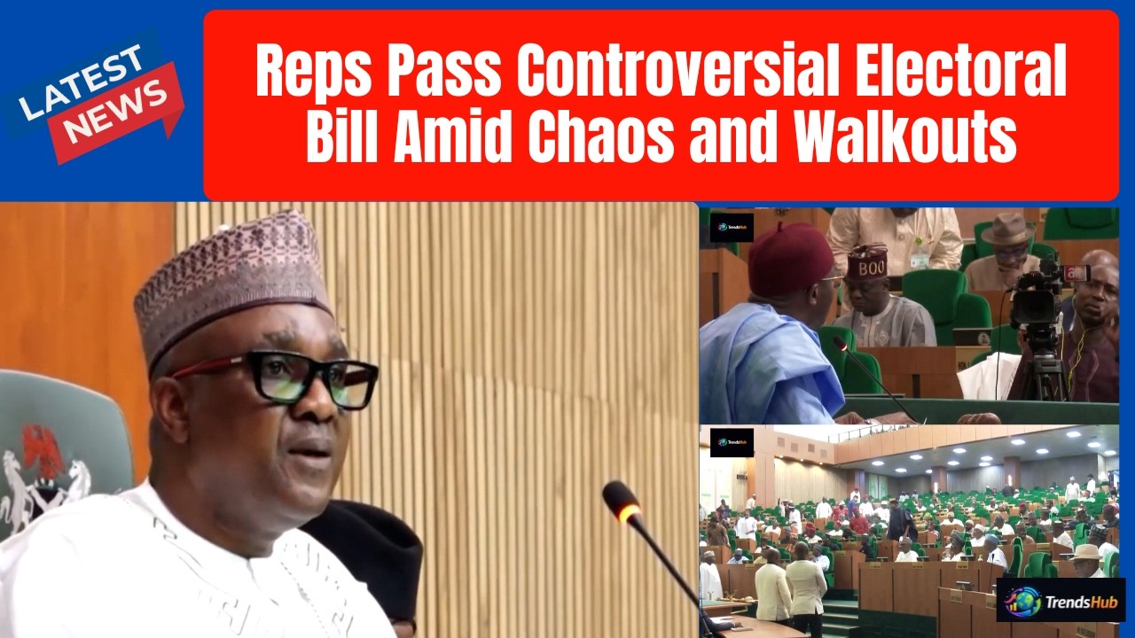 Срочная новость: Палата представителей приняла спорный законопроект о выборах на фоне хаоса и бой...