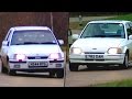 Vauxhall Astra GTE vs Ford Escort: '80s Shootout #TBT - Fifth Gear