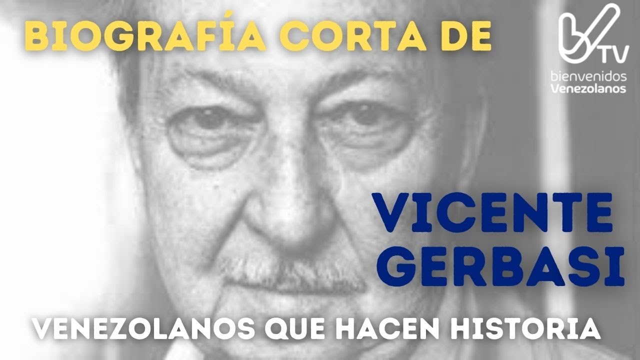 Biografia Corta De Vicente Gerbasi Venezolanos Que Hacen Historia Youtube