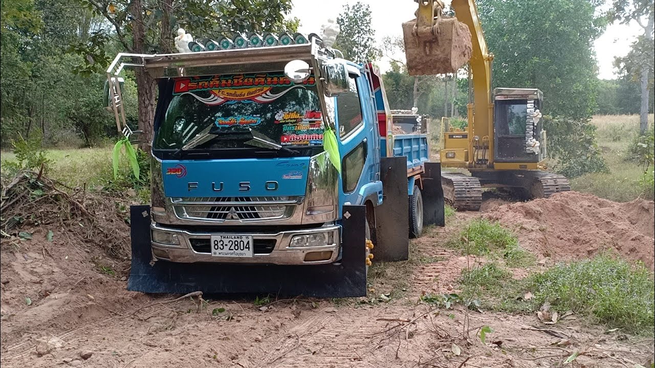 จารย์อ็อดจะขุด!! เจ้าของที่ไม่ให้ขุด Excavator loading Truck 16 ธันวาคม ค.ศ. 2018