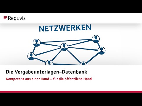 Reguvis Vergabeunterlagen-Datenbank (VUDB) Vernetzung