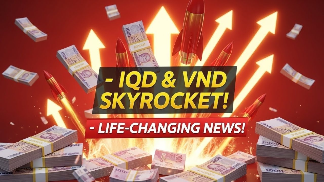 Iraqi Dinar RV Shock: IQD & VND Values Soar – Life-Changing Currency News!