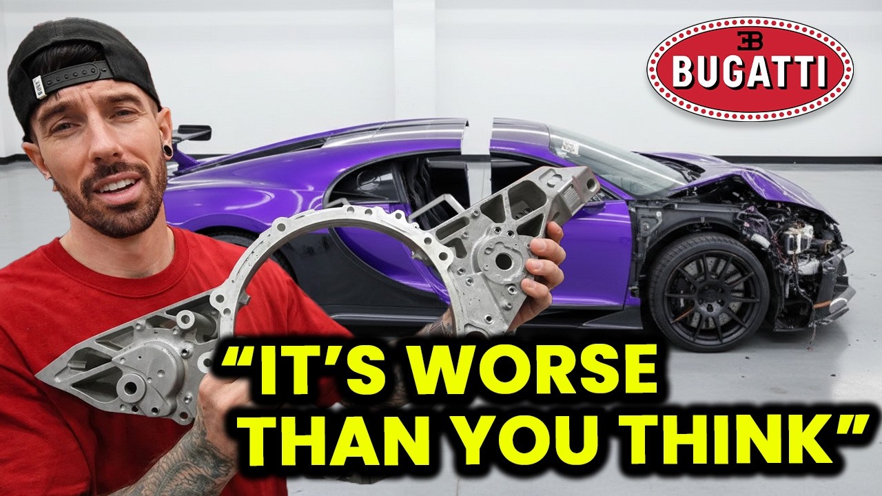 Mat Armstrong Just Exposed What Bugatti Was Hiding — The Gearbox Bracket Failure