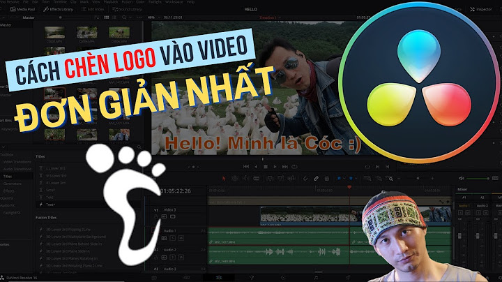 Hướng dẫn chèn logo vào video trên you