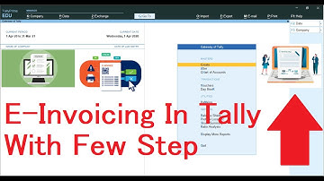 Generate E-Invoice from Tally with few steps __In Hindi**