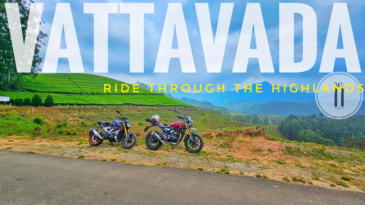 VATTAVADA{വട്ടവട} - Ride through the Highlands! || Ft. RTR-310, SCRAM-400 || Munnar-Day 2 || 