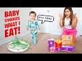 BABY CHOOSES WHAT I EAT For 24 HOURS!!! ** Part 2**