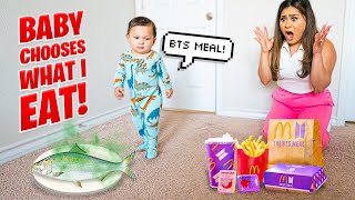 BABY CHOOSES WHAT I EAT For 24 HOURS!!! ** Part 2**