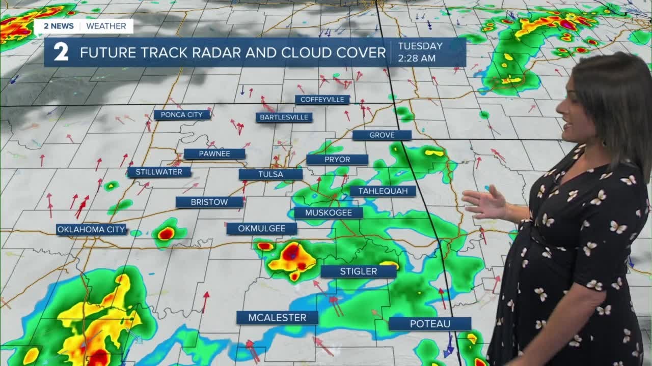 Tracking Storms on Radar this Afternoon - YouTube