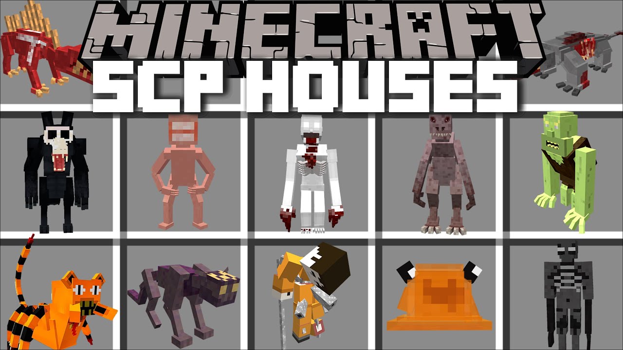 scp monster  Minecraft Skins
