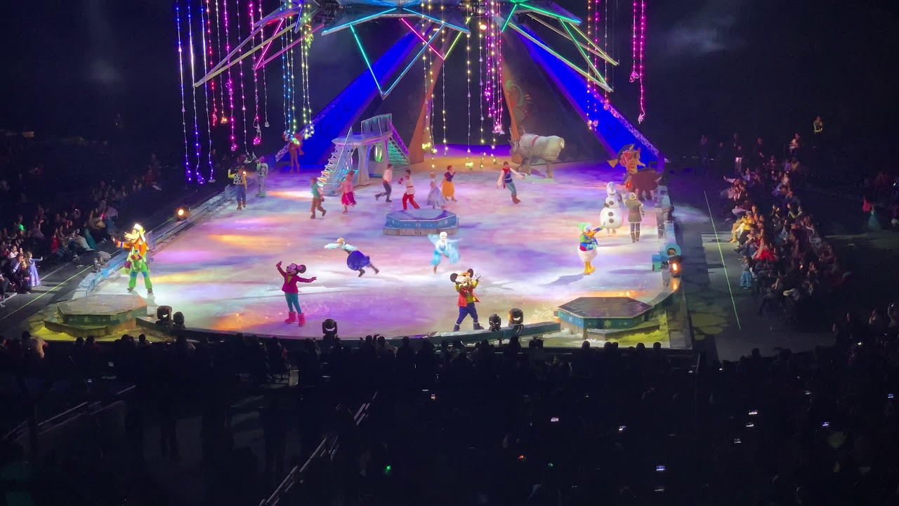 Disney on ice Frozen México Palacio de los Deportes Cierre Show
