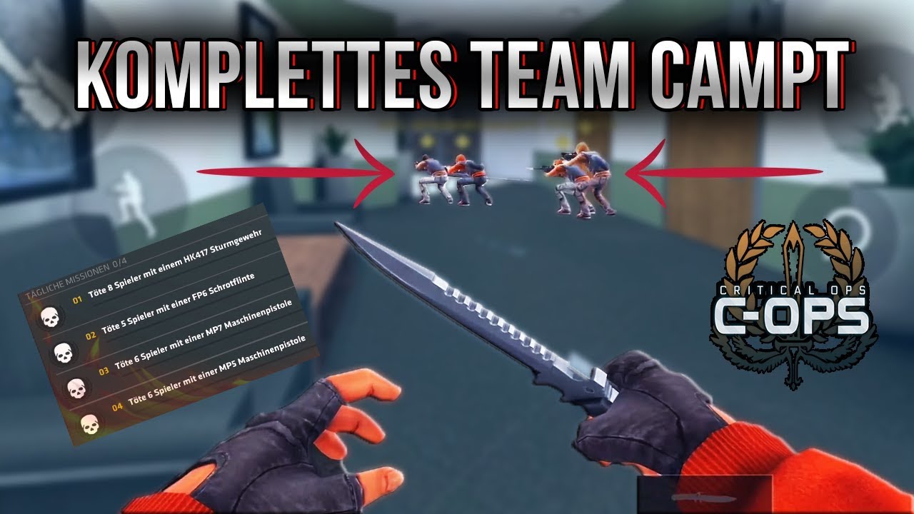 SCHAFFE ICH 4 TÄGLICHE MISSIONEN IN 1 RUNDE? | Critical Ops (Deutsch)