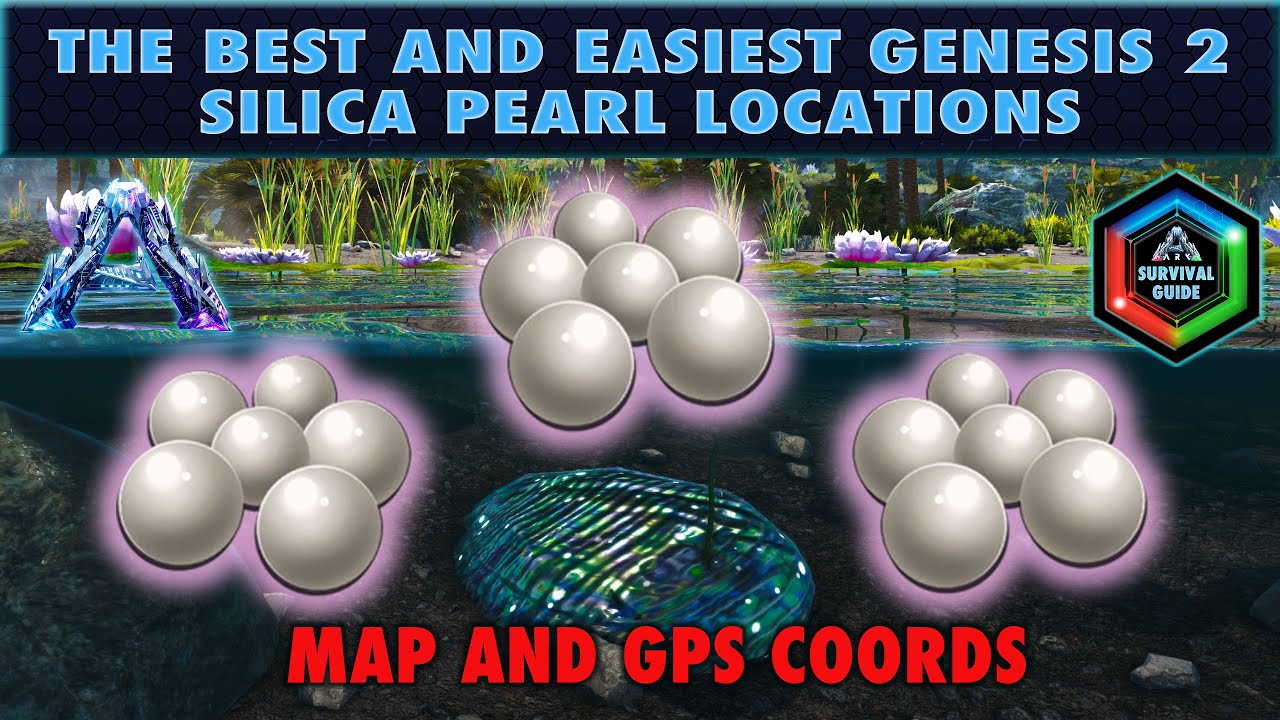 All The Best Ways to get Silica Pearls on Ark Genesis 2 - Lots of EASY ...