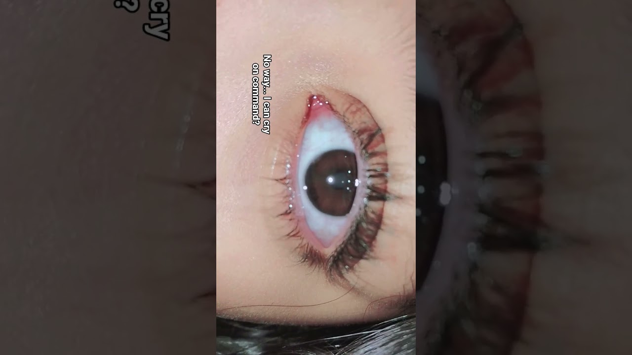 cry on command #fypシ #viral #cry #eye #trend #trendy