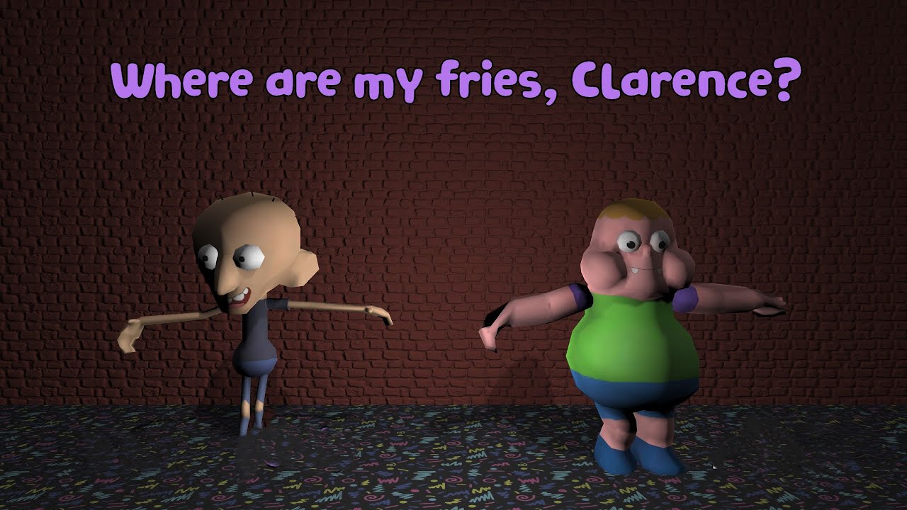 Where Are My Fries Clarence - Save Sumo Before Clarence gets him