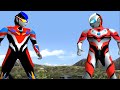 ULTRAMAN GINGA VICTORY & GEED TAG TEAM MODE - ULTRAMAN FIGHTING EVOLUTION 3